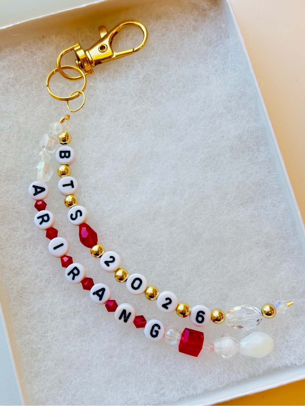BTS ARIRANG 2026 KEYCHAIN